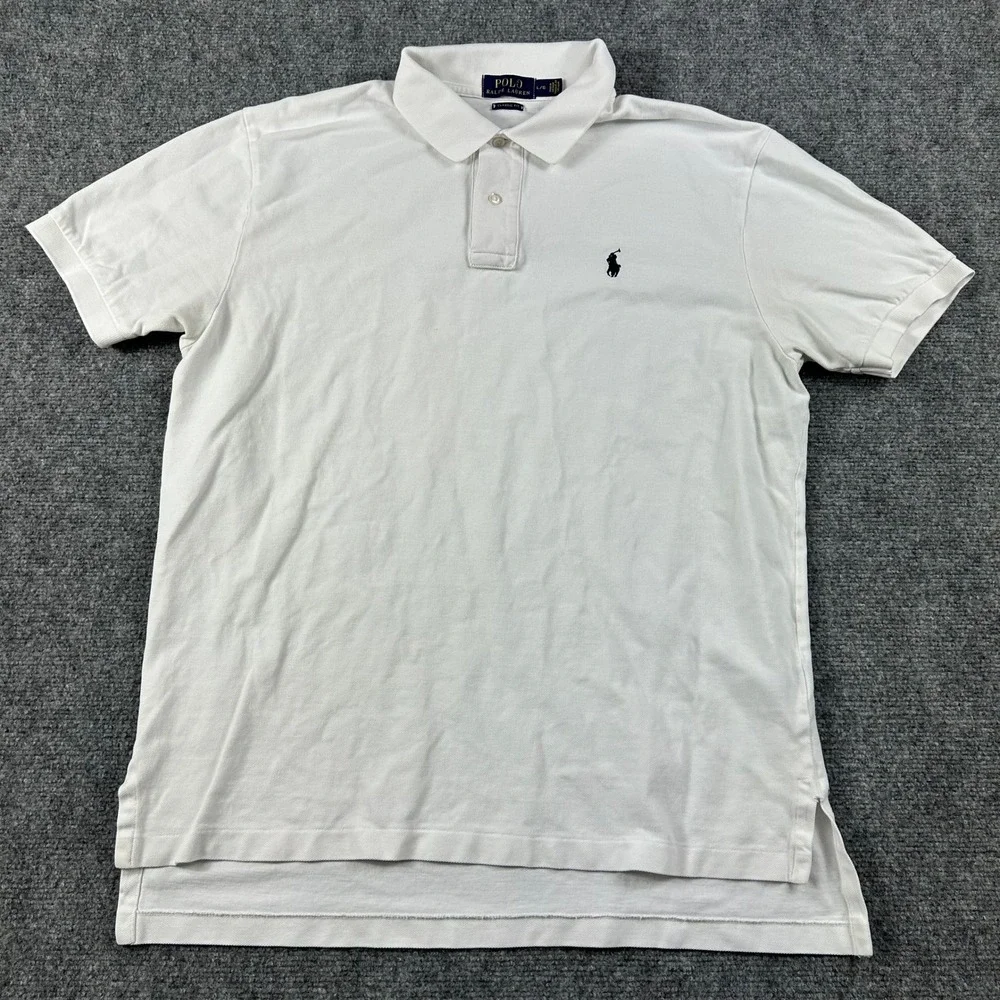 Polo Ralph Lauren Polo Shirts Mens Large Multi Color Classic Fit Cotton 3 Pack